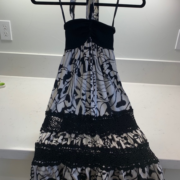 Bebe Black & White Dress - XS - Picture 5 of 13